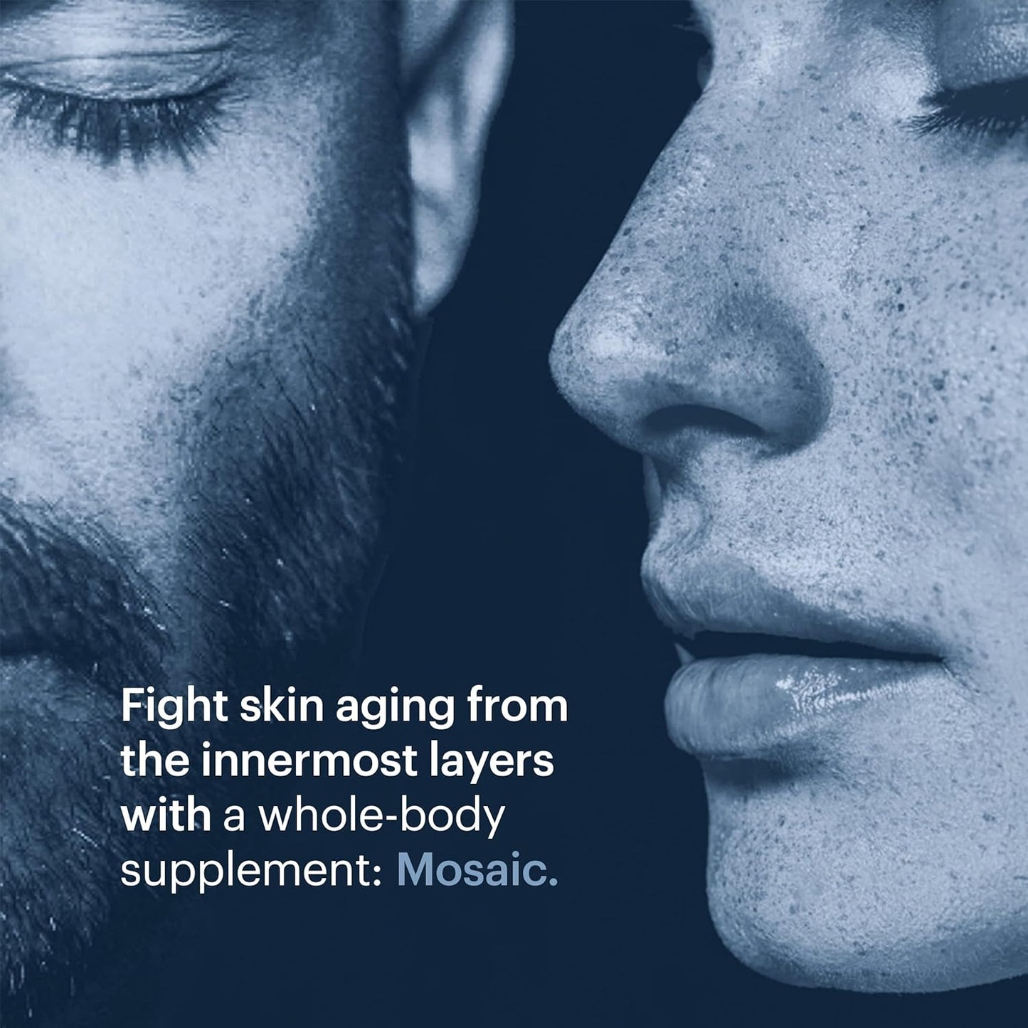 ELYSIUM Mosaic – Hyaluronic Acid & Collagen Supplement – Clinically Proven to Hydrate Skin & Reduce Fine Lines – Fights Visible Signs of Aging – 30-Day Vegan Softgel Supply